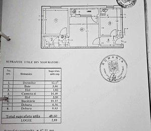 Apartament 2 camere, etaj 3, zona Maratei - imagine 15