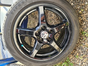 Anvelope cu jante pt.wv pasat sau golf. - imagine 4