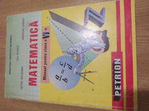 Manual de matematică pentru clasa a VI-a - Editura Petrion
