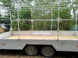 Vând  Schimb remorca  pe 2 axe ,ITP valabil  - imagine 4