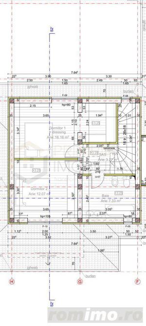 Duplex 137 mp utili - personalizare interioara - dormitor la parter - imagine 3