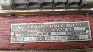 transformator diferite marimi electrice alternator  - imagine 3