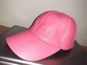 Șapca din piele cu cozoroc diverse culori - imagine 2