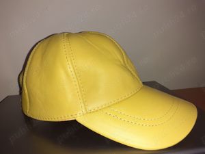 Șapca din piele cu cozoroc diverse culori - imagine 4