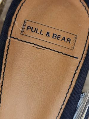 Sandale navy dama platforme sfoara femei Pull & Bear - imagine 8