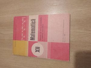 Matematica. Elemente de teoria probabilitatilor si statistica matematica. Manual pentru cls. a XII-a