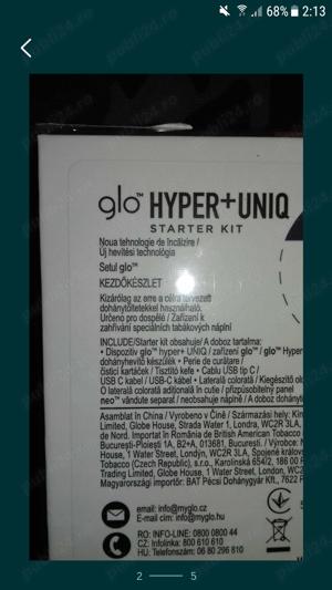 Dispozitiv Glo Hyper+Unique si Glo Hyper X2 noi,sigilate - imagine 5