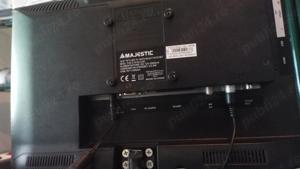 Nou! Tv auto LED 15,6" 40cm 12v si 230v dvb-c dvb-t2 Auto Rulota Camion Tir - imagine 3