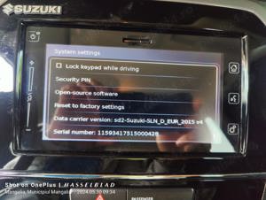 Navigatie Originala Suzuki Vitara LY 2017 - imagine 6