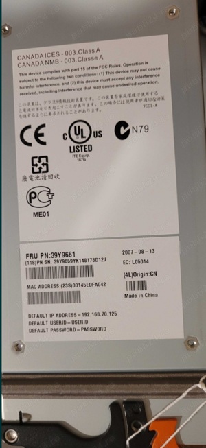 BladeCenter Advanced Management