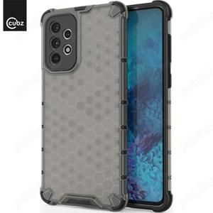 Husa Samsung Galaxy A73, A54 si A55 - Gel TPU Magnetic Finger Ring Black CUBZ