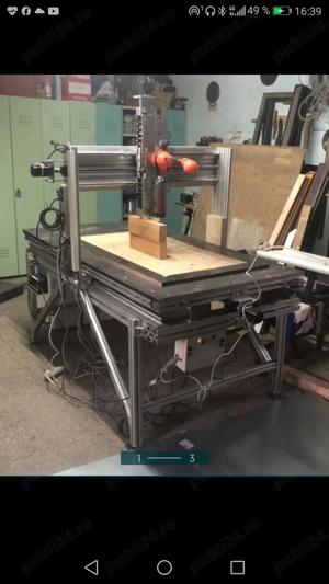 Mut masini utilaje combinată tamplarie lemn abricht grosime circular freza gaurire slaif cnc  - imagine 2