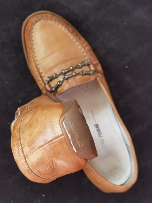 Mocasini dama piele naturala bej nude firma Gino Rossi pantofi sport casual femei