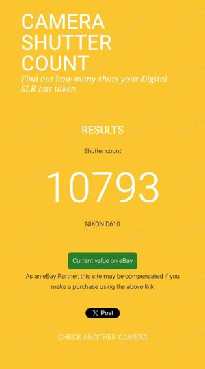 Kit Aparat foto Dslr Nikon D610 cu 10793 cadre, este ca și nou, arată și funcționează impecabil. - imagine 6