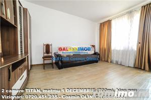 INCHIRIERE 2 camere TITAN, metrou 1 DECEMBRIE (700m), bloc nou - imagine 3
