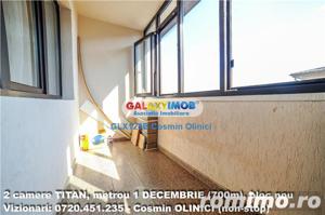 INCHIRIERE 2 camere TITAN, metrou 1 DECEMBRIE (700m), bloc nou - imagine 7