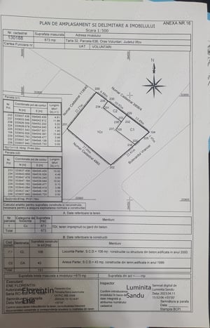 Vând teren intravilan în Voluntarii  - imagine 3