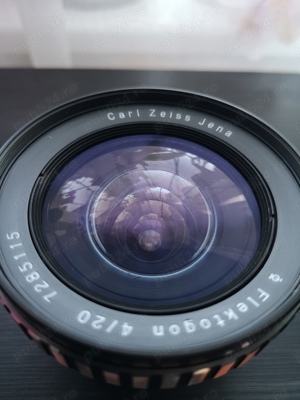 Carl Zeiss Jena Flektogon 20mm f4 zebra m42 - imagine 4