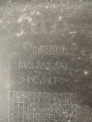 Grila radiator Audi A3 ( 2012-2016 ) - imagine 3