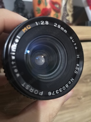 Porst weitwinkel 28mm 2.8 montura pk