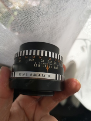Carl zeiss jena Pancolar 50mm 1.8 m42 zebra  - imagine 6