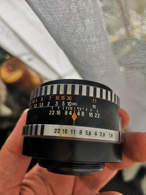 Carl zeiss jena Pancolar 50mm 1.8 m42 zebra  - imagine 7