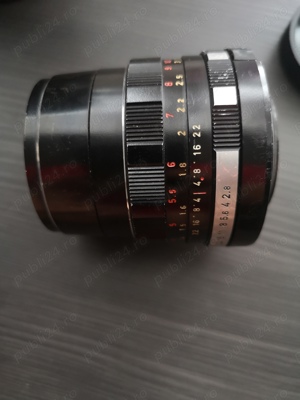 Meyer Optik Gorlitz Orestor 100mm 2.8 monura m42 - imagine 9