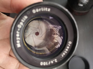 Meyer Optik Gorlitz Orestor 100mm 2.8 monura m42 - imagine 5
