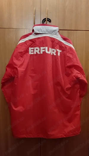 Geaca impermeabila subtire cu gluga Erima Rot-Weiss Erfurt - imagine 2