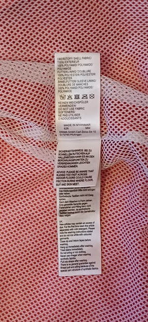 Geaca impermeabila subtire cu gluga Erima Rot-Weiss Erfurt - imagine 9