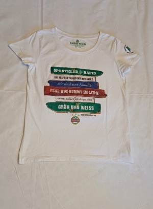 Tricou suporter femei Rapid Viena, M - imagine 2