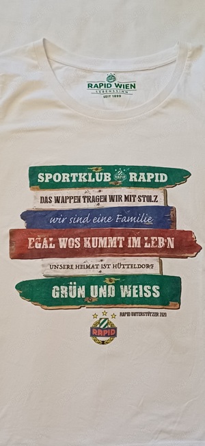 Tricou suporter femei Rapid Viena, M - imagine 3