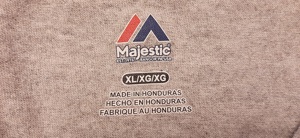 Bluza Majestic New York Mets, XL, gri deschis - imagine 3