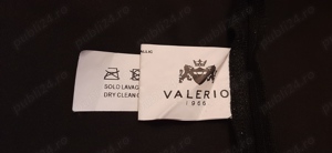 Rochie Valerio 1966, marime 42, negru metalic - imagine 7