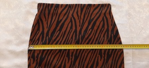 Fusta mini Stradivarius, model animal print - imagine 3