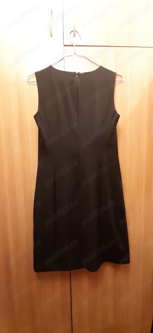 Rochie United Colors of Benetton, marime M, negru - imagine 2