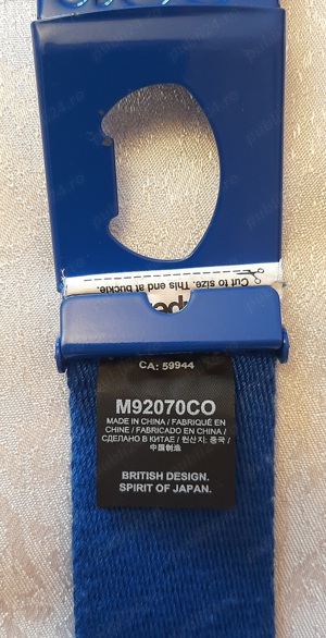 Curea Superdry, poliester, cu catarama metalica - imagine 5