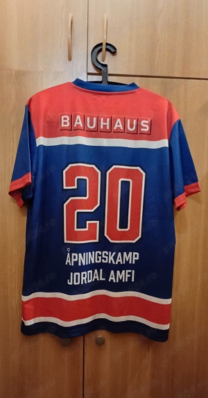 Tricou suporter Valerenga Hockey, numerotat 1198 5000, L XL - imagine 2