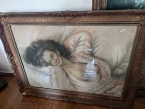 Tablou semnat de C. Rădulescu 