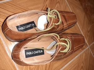Pantofi din piele Italia Pablo Castilia - imagine 4