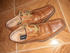 Pantofi din piele Italia Pablo Castilia - imagine 2