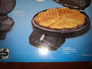 Aparat de facut 5 vafe putere 1200 W Argintiu si Negru - imagine 5