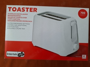Toaster, prăjitor de pâine, putere = 700w