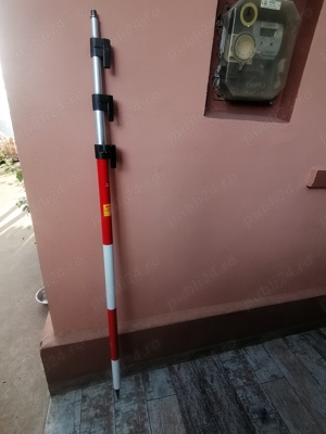 Vand jalon telescopic,3 segmente