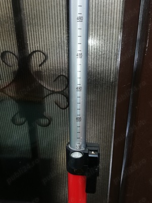 Vand jalon telescopic,3 segmente - imagine 5