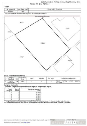 Calea Urseni | Teren 842 mp | P+2E+M | Comision 0% - imagine 3