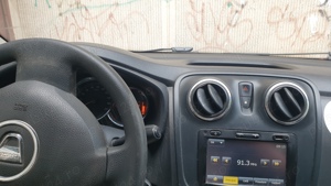 Vand Dacia Sandero 2015 1,2 Italia , înmatriculată in Romania cu instalatie noua  Gpl Tomaseto - imagine 3