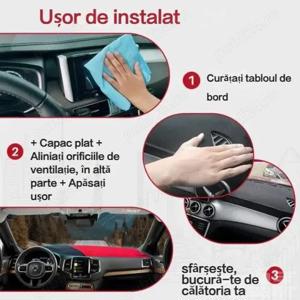 Husa Bord,parasolar Dacia, Renault Sandero Stepway 3-2013 -2020 - imagine 3