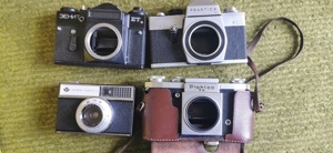 Aparat foto Praktica zenit  cu husa