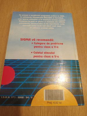 Matematica - manual pentru clasa a V-a - Mihaela Singer, Mircea Radu, Ion Ghica s.a. - imagine 2